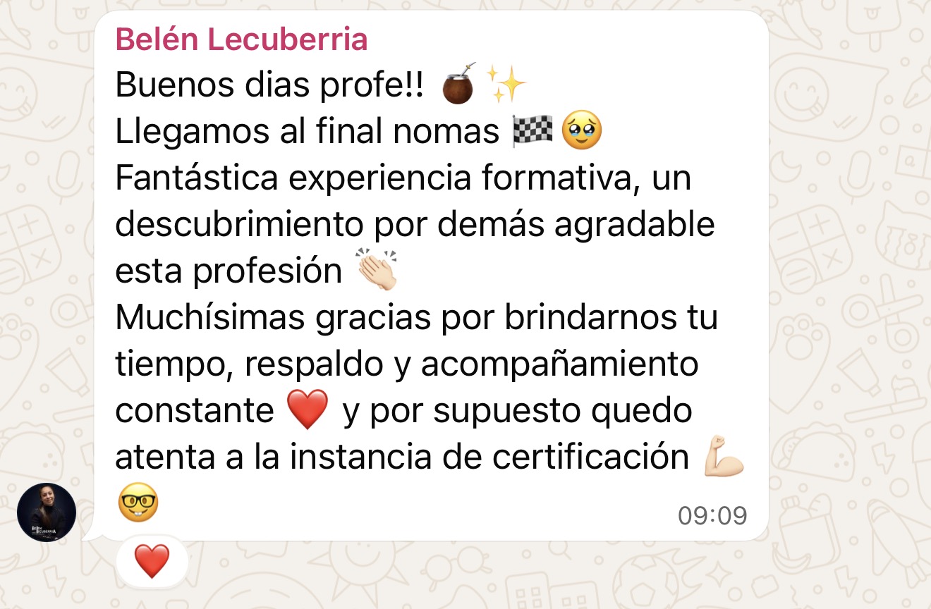 Reseña alumno