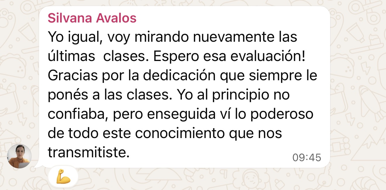 Reseña alumno