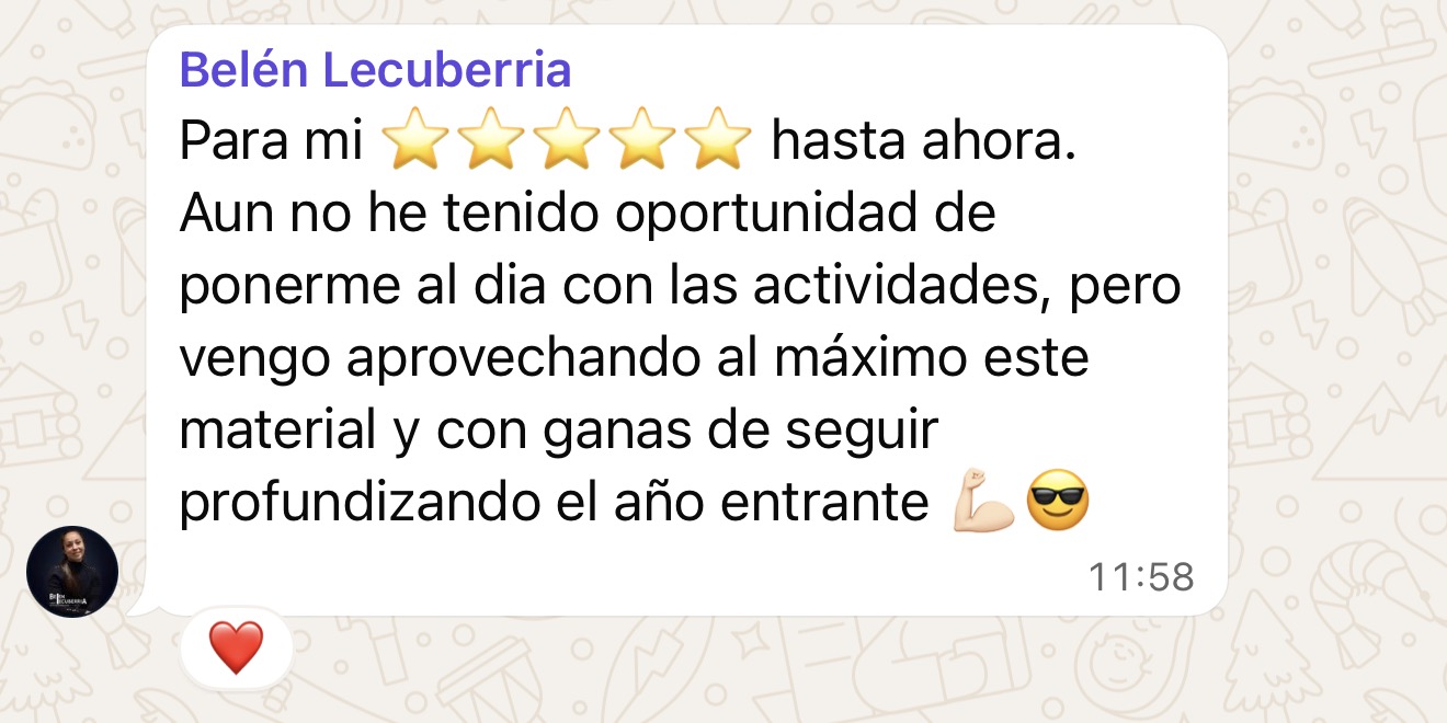 Reseña alumno