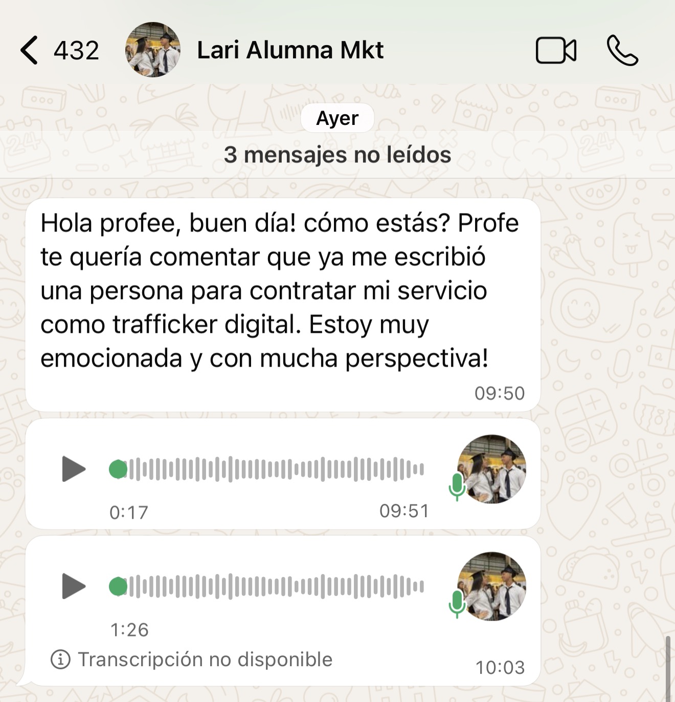 Reseña alumno