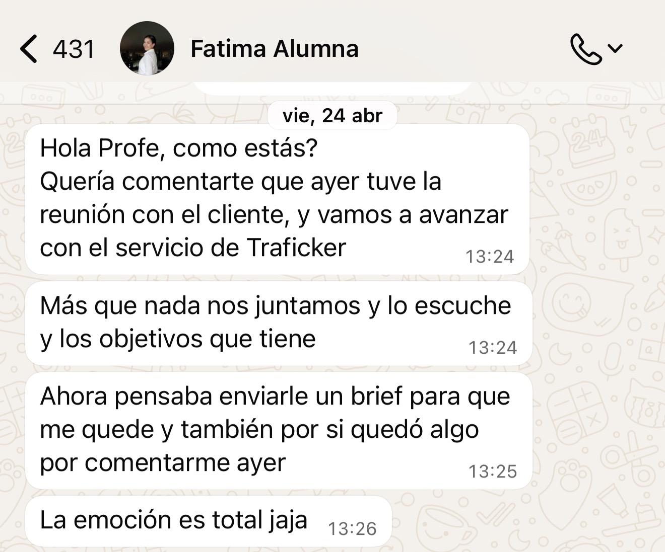Reseña alumno