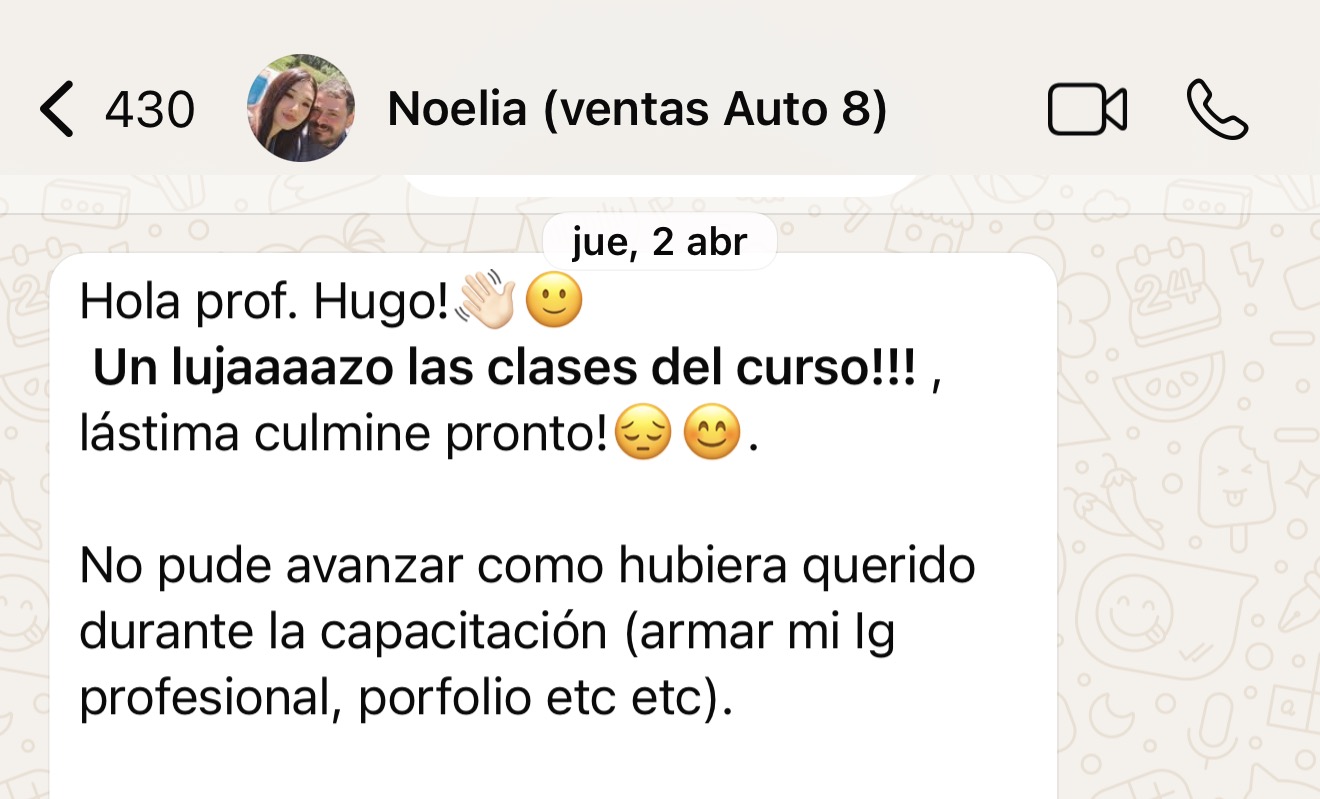 Reseña alumno